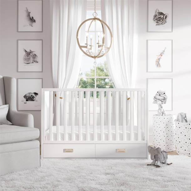 babyletto Bento 3in1 Convertible Crib with Storage & Reviews Wayfair